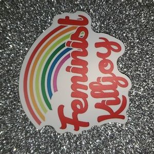 FEMINIST Waterproof Sticker Kill Joy